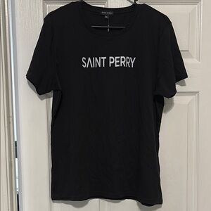 Saint Perry Black T-Shirt